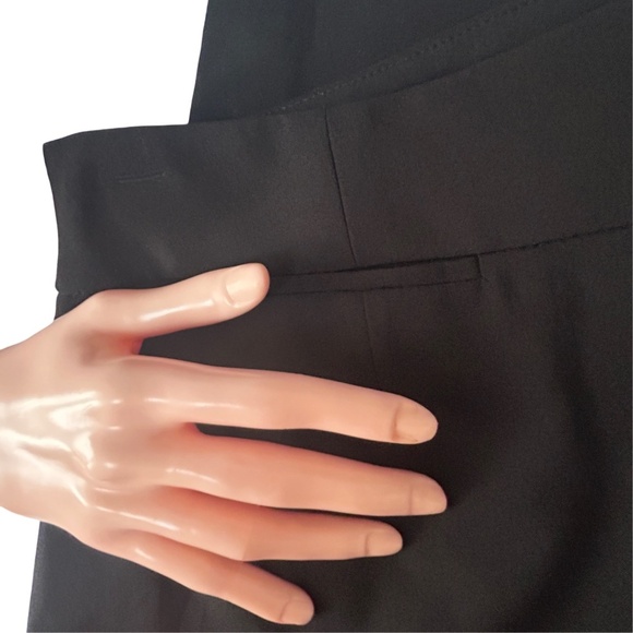 Calvin Klein Rayon Blend Black Skirt Classic Professional Suit Fully Lined NWOT - Picture 4 of 10